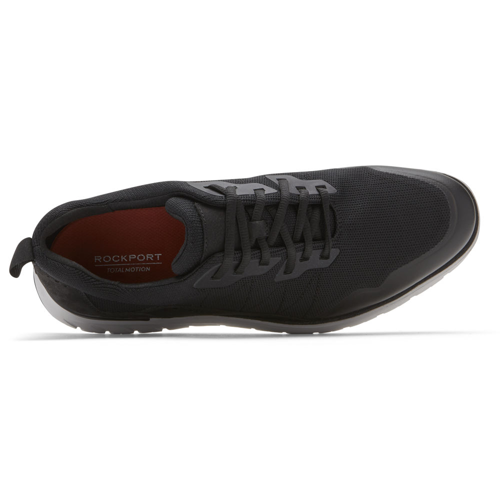 Zapatillas Rockport Hombre Mexico - Total Motion Sport Mudguard Negros - NZYGS5634